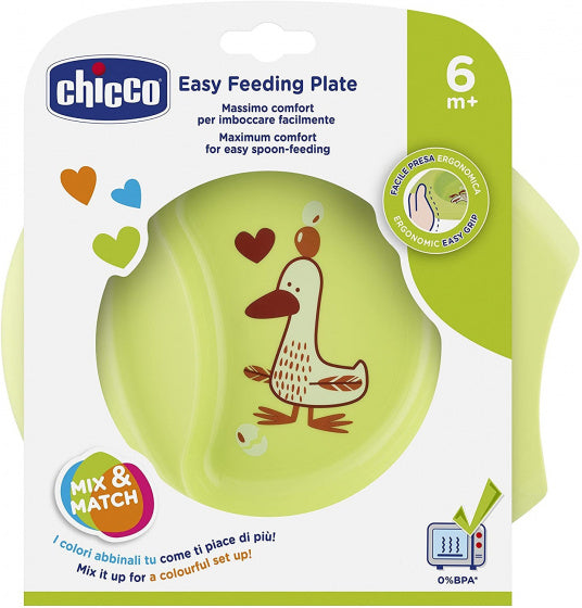 bord Eend junior 18 cm groen