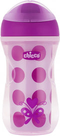 drinkbeker Active meisjes 266 ml roze/paars
