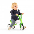 Chillafish bunzi - 2-in-1 driewieler en loopfietsje, 1 tot 3 jaar, groen
