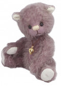 knuffelbeer Teddy Violett junior 15 cm pluche lila