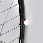 Clug roadie fiets clip voor de muur - wit oranje