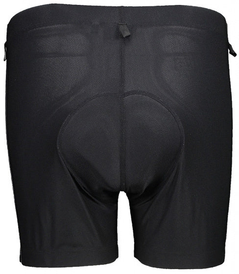 fietsbroek dames polyester/elastaan antraciet maat 34