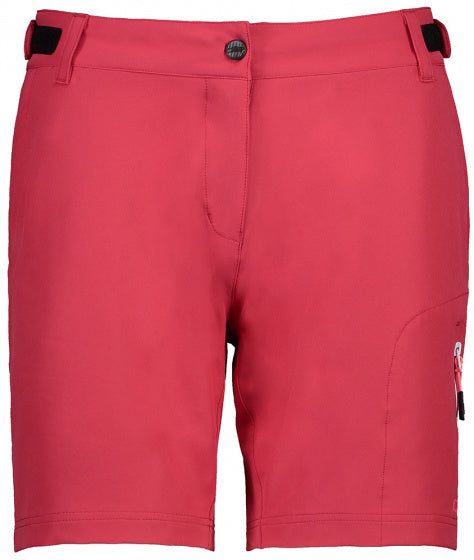 fietsbroek dames polyester/elastaan roze maat 34