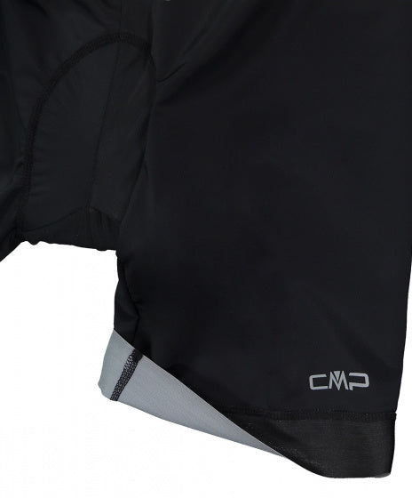 fietsbroek heren nylon/elastaan zwart maat 3XL