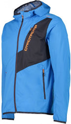 outdoorjas softshell heren polyester lichtblauw maat 3XL