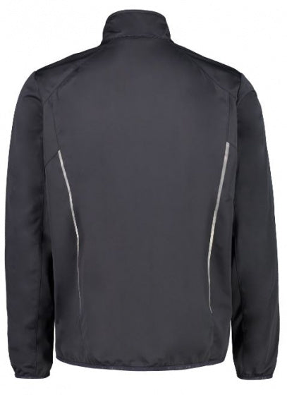 outdoorjas softshell light heren polyester antraciet maat 3XL