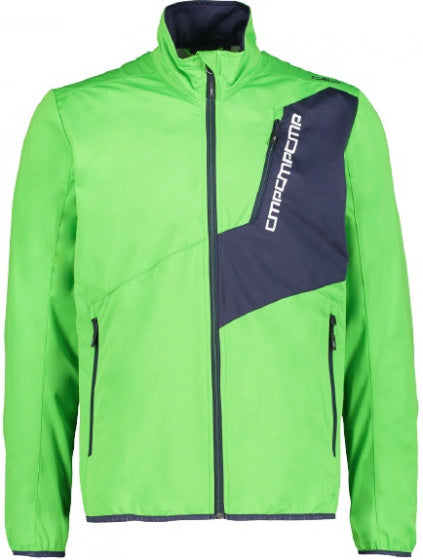outdoorjas softshell light heren polyester groen maat 3XL