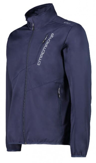 outdoorjas softshell light heren polyester navy maat L