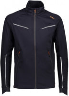 outdoorjas softshell lightweight heren polyester antraciet maat XL