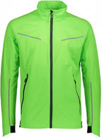 outdoorjas softshell lightweight heren polyester groen maat 4XL