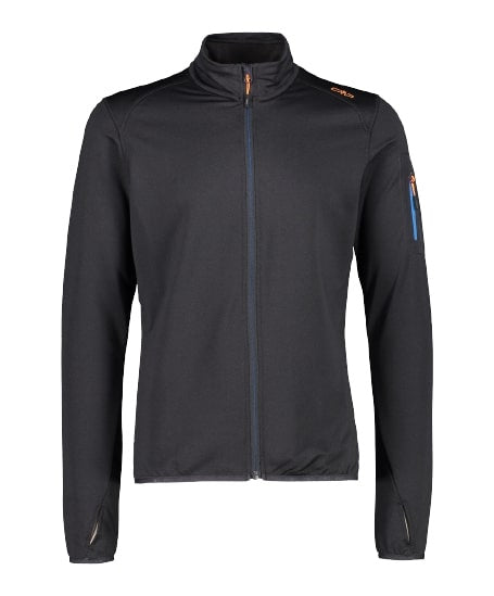 outdoorvest Grid-Tech heren polyester zwart maat XXL