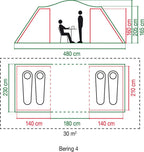 Coleman Bering 4 Tent