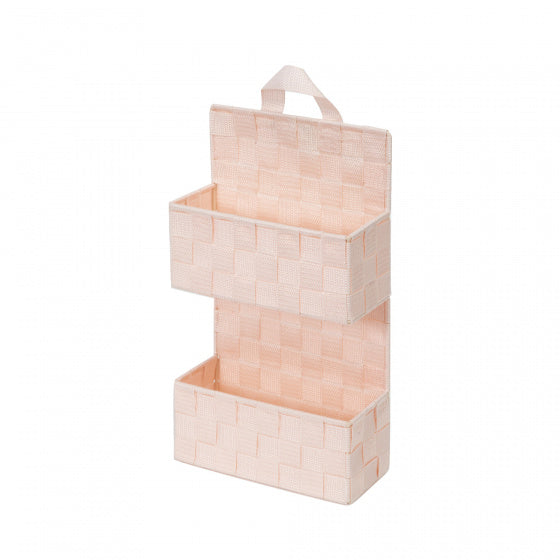 hangende opbergmand bristol 37 x 21 cm nylon rose l
