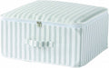 opbergbox 46 cm polypropyleen grijs/wit
