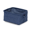 opbergmand denim 25 x 20 x 15 cm katoen blauw s