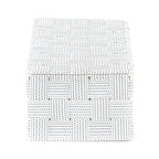 opbergmand toronto 27 x 15 x 11 cm nylon wit l