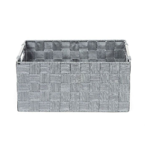 opbergmand toronto 32 x 24 x 15 cm nylon grijs l