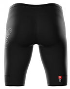 compressieshort Run Under Controle dames 44-49 cm zwart