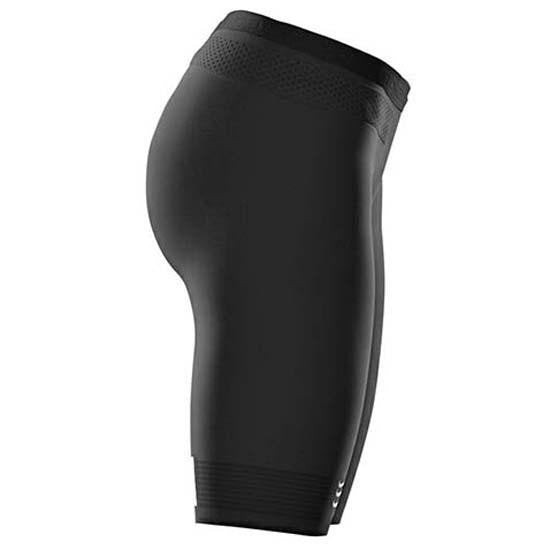 compressieshort Triathlon dames 49-54 cm zwart