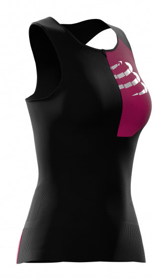 top postural ultra dames polyamide zwart mt M