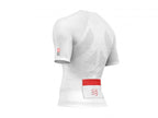 Trail running hardloopshirt heren wit maat S