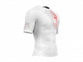 Trail running hardloopshirt heren wit maat XS