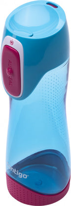 Contigo swish autoseal drinkfles kinderen, waterfles vrij van schadelijke stoffen bpa, 100% lekvrij, vaatwasserbestendig, ideaal voor kinderdagverblijf, kleuterschool, school en sport, 500ml | sky blue