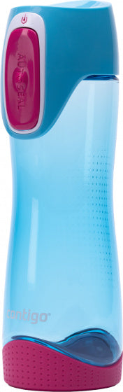 Contigo swish autoseal drinkfles kinderen, waterfles vrij van schadelijke stoffen bpa, 100% lekvrij, vaatwasserbestendig, ideaal voor kinderdagverblijf, kleuterschool, school en sport, 500ml | sky blue