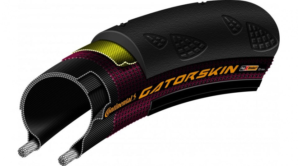 Continental 32-622 gatorskin zwart vouw 0100642