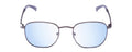 Formula Zonnebril unisex rechthoekig cat. 4 blauw