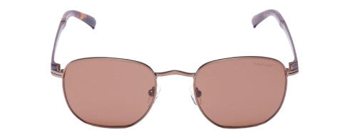 zonnebril unisex rechthoekig cat. 4 bruin