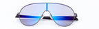 Formula Zonnebril unisex Single Lens cat. 4 blauw