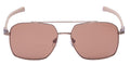 Formula Zonnebril unisex vierkant cat. 4 bruin