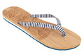teenslippers Low Key Waves dames canvas/EVA zwart mt 40