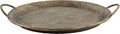 dienblad Belden 45 x 39 x 6,5 cm staal brons