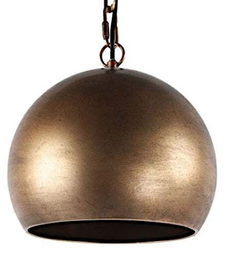 Hi-point Hobson hanglamp 25 x 23 cm nikkel 40W koper