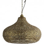 hanglamp Zidane 46 cm E27 staal 40W goud