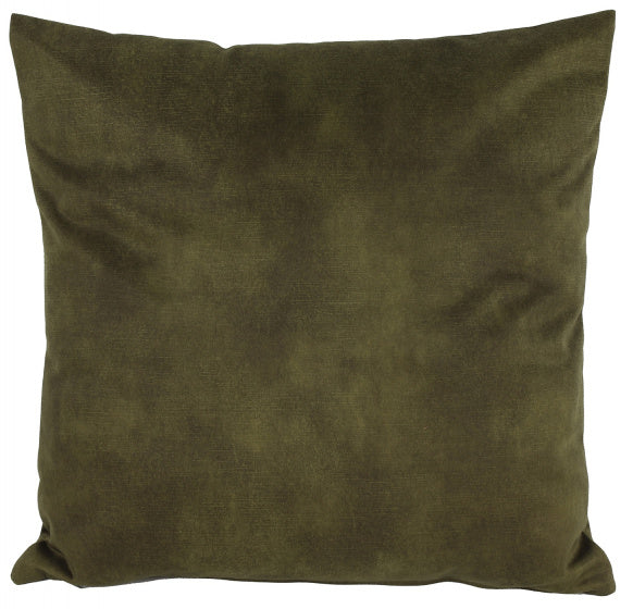 sierkussen Palladium 45 x 10 cm textiel olijfgroen
