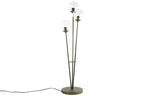 Hi-point Laurens staande lamp 124 cm E27 RVS 40W goud