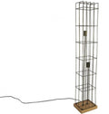 Hi-point Madora staande lamp 134 cm E27 staal 40W zwart