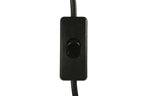 staande lamp Paxton 166 cm E27 staal 40W zwart