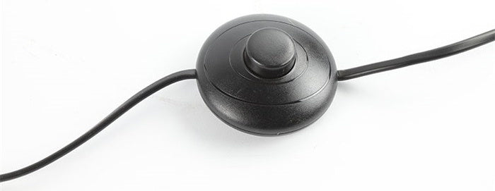 Hi-point Roald staande lamp 38 x 109 cm staal 40W zwart