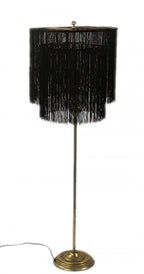 staande lamp Amaranda 162 cm E27 staal 40W goud