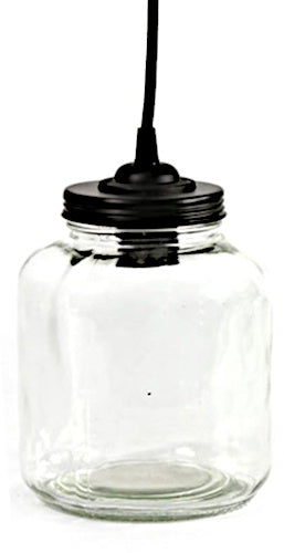 tafellamp Sherryn 15 x 15 x 19 cm E27 glas zwart