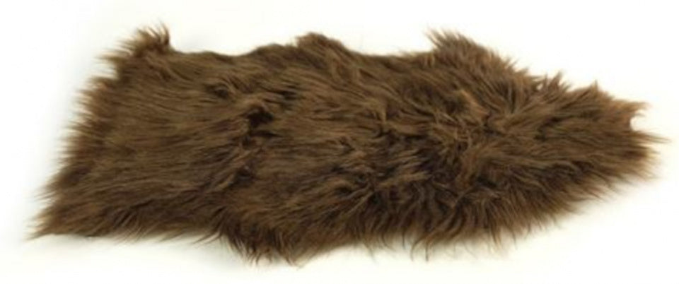 vloerkleed Kenrik 30 x 45 cm polyester bruin