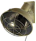 wandlamp Mattijn 34,5 x 31,5 x 36,5 cm RVS goud