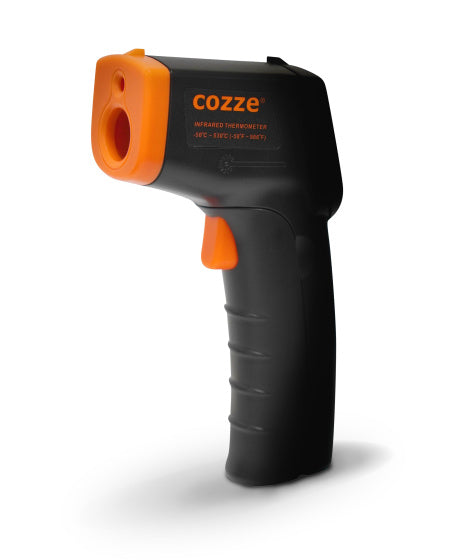 Cozze Thermometer infrarood tot 530 °C oranje zwart