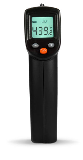 Cozze Thermometer infrarood tot 530 °C oranje zwart