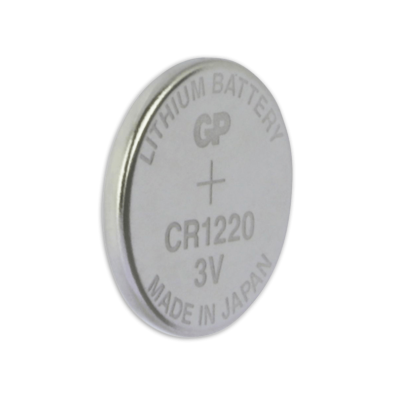 Gp cr1220 lithium 3 volt blister 1 3212290
