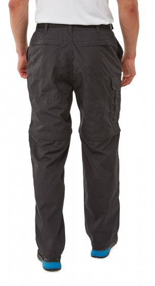 afritsbroek Kiwi Smart Dry Pepper heren zwart maat 56/S